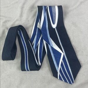 Vintage Mark Mathieu Collection Midcentury Modern Silk Tie